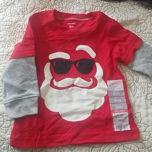 Baby santa tee